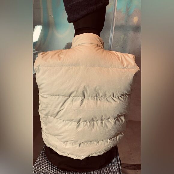 Outdoor Vest - Vintage - Size Small - Coffee Cream - Picture 2 of 5